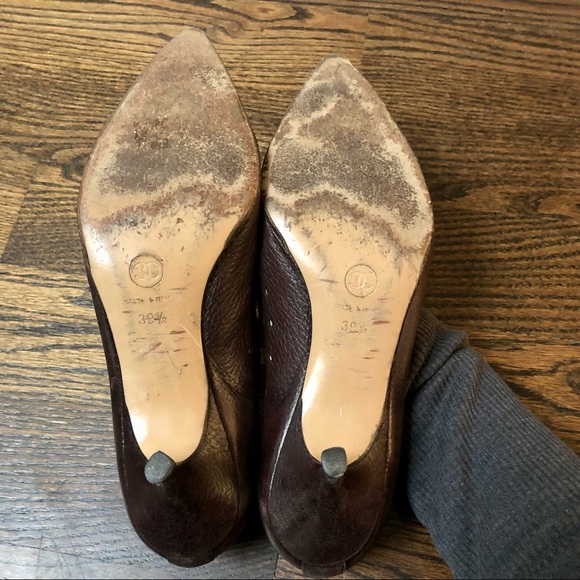 💠 Vintage CHANEL Pumps 39.5 - Picture 8 of 9